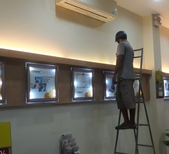 THIẾT KẾ THI CÔNG KỆ VÁCH NGĂN TẠI BA TRI
