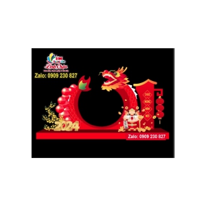 background  trang trí SÂN KHẨU TẾT