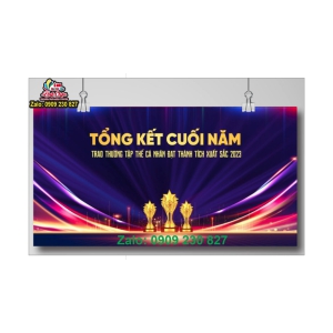 THIẾT KẾ BACKGROP SÂN KHẨU TẾT TẠI BA TRI BẾN TRE