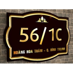 BIỂN SỐ NHÀ SANG TRỌNG BẾN TRE