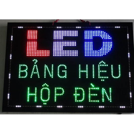 BẢNG HIỆU HỘP ĐÈN LED ĐẸP BẾN TRE