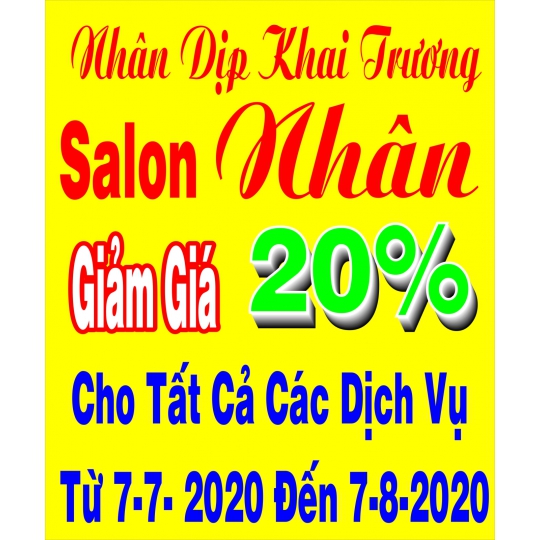 BẢNG HIỆU KHAI TRƯƠNG BẾN TRE