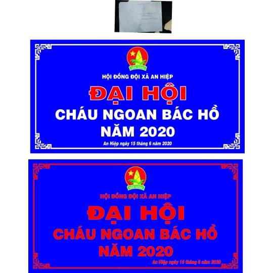 BẰNG KHEN IN MÀU ĐẸP BẾN TRE