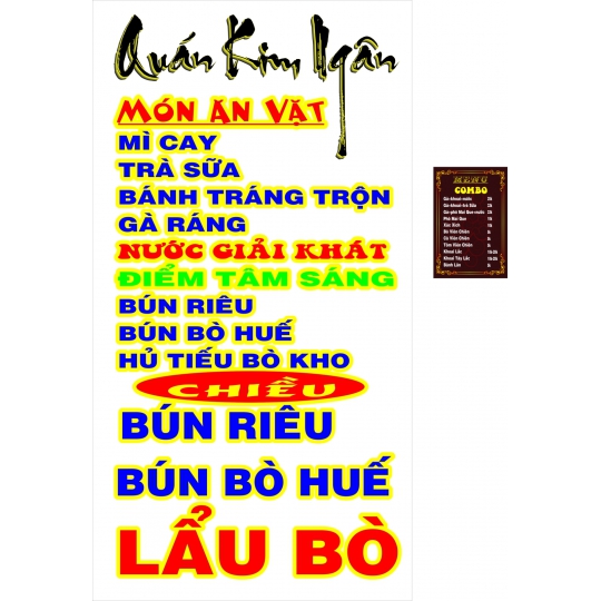 BẢNG HIỆU GIÁ RẺ BA TRI